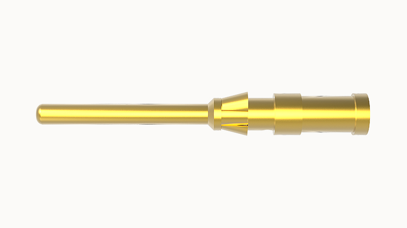 Вилочный обжимной контакт (Au) 10A-GM-0.5