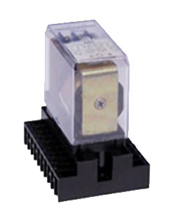 РПУ-2М-211-1040-У3, 24В DC, под винт, 6А, 4р, IP40, реле промежуточное