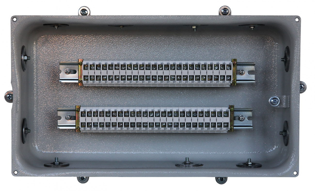 КЗНА-48 У2, 48 зажимов, IP54 , коробка клеммная