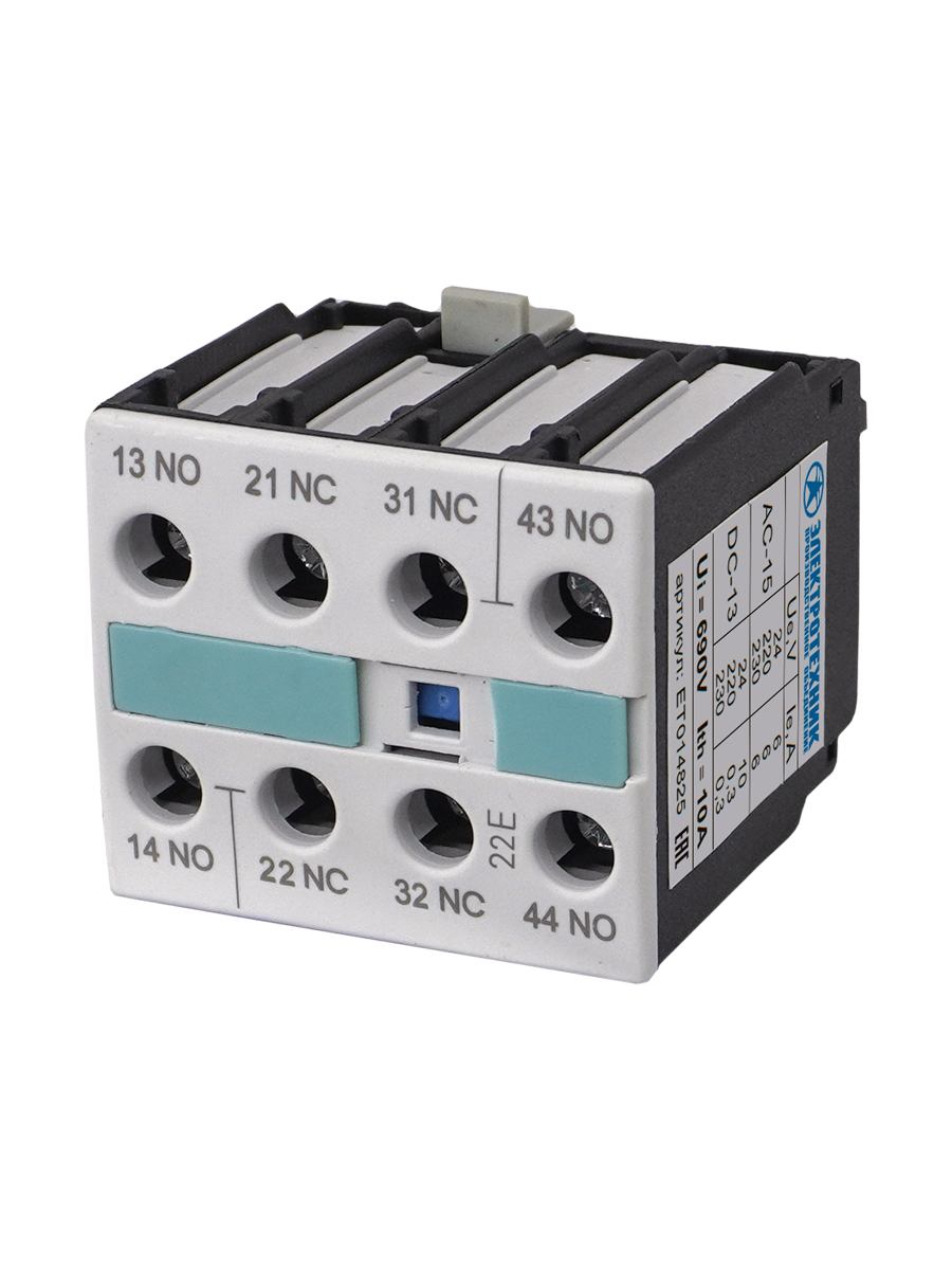 3RH19 вспомогательные контакты для контакторов 3RT10 (аналог Siemens Sirius)