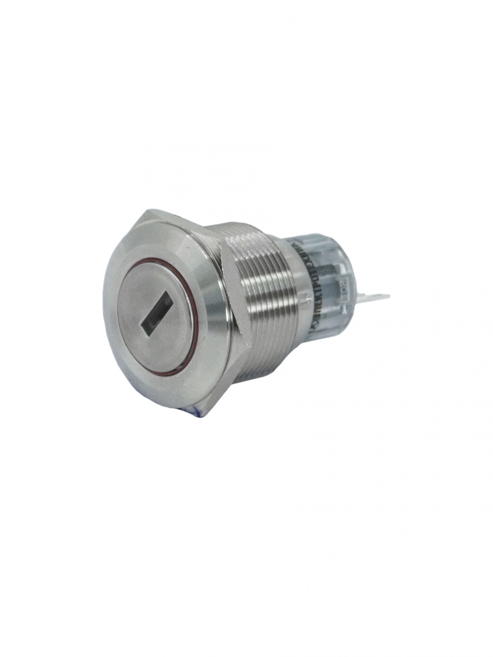 GQ22-L-11Y/23/S, металл, 1NO+1NC, на 2 положения без фиксации замок c ключом I-II, d22мм, IP40, переключатель  (ЭТ)