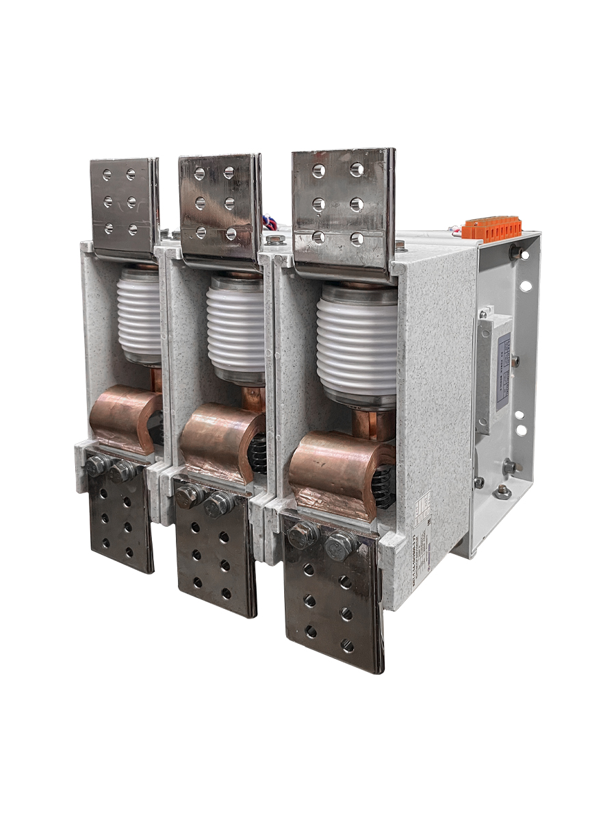 КВТ-1,14-10/2500-3 У3, трёхполюсный, 2500А, 380В AC/DC, 4з+3р, нереверсивный, без реле, IP00, контактор вакуумный  (ЭТ)